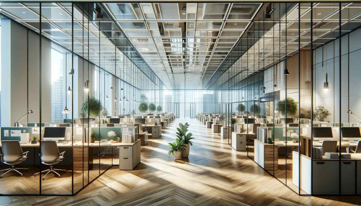 Maximizing Natural Light with Glass Partitions in Modern Office Design